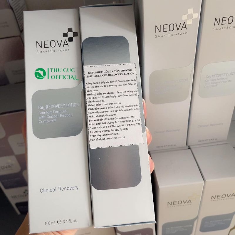 Sữa dưỡng Neova Cu3 Recovery Lotion chính hãng