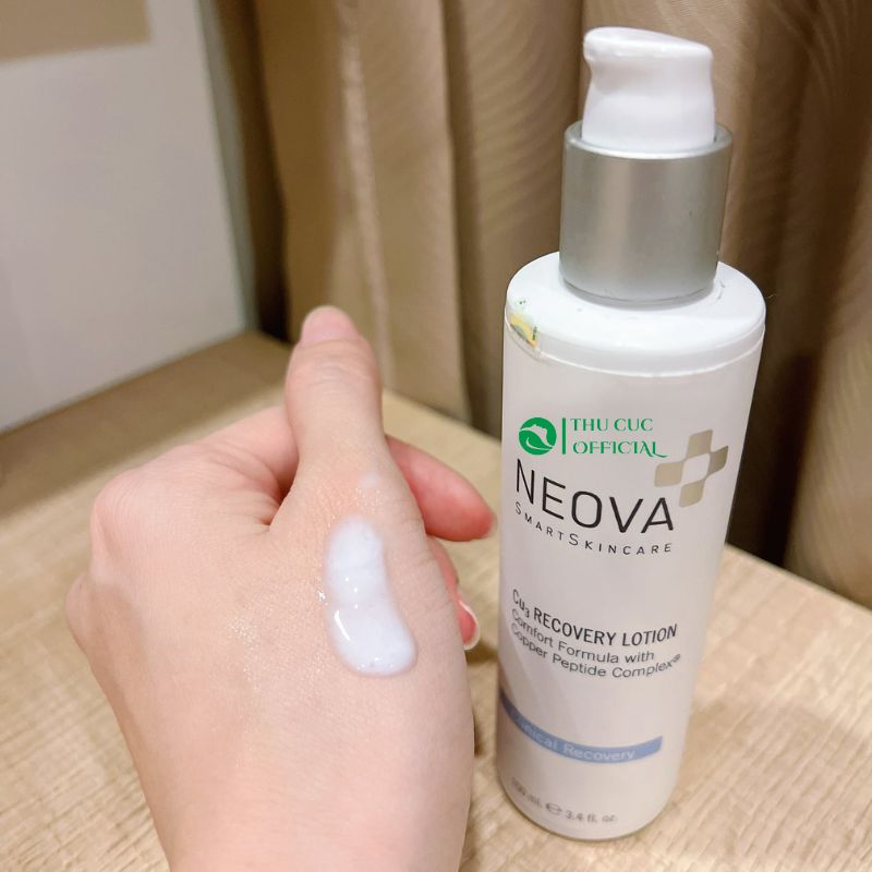 Hướng dẫn sử dụng Neova Cu3 Recovery Lotion