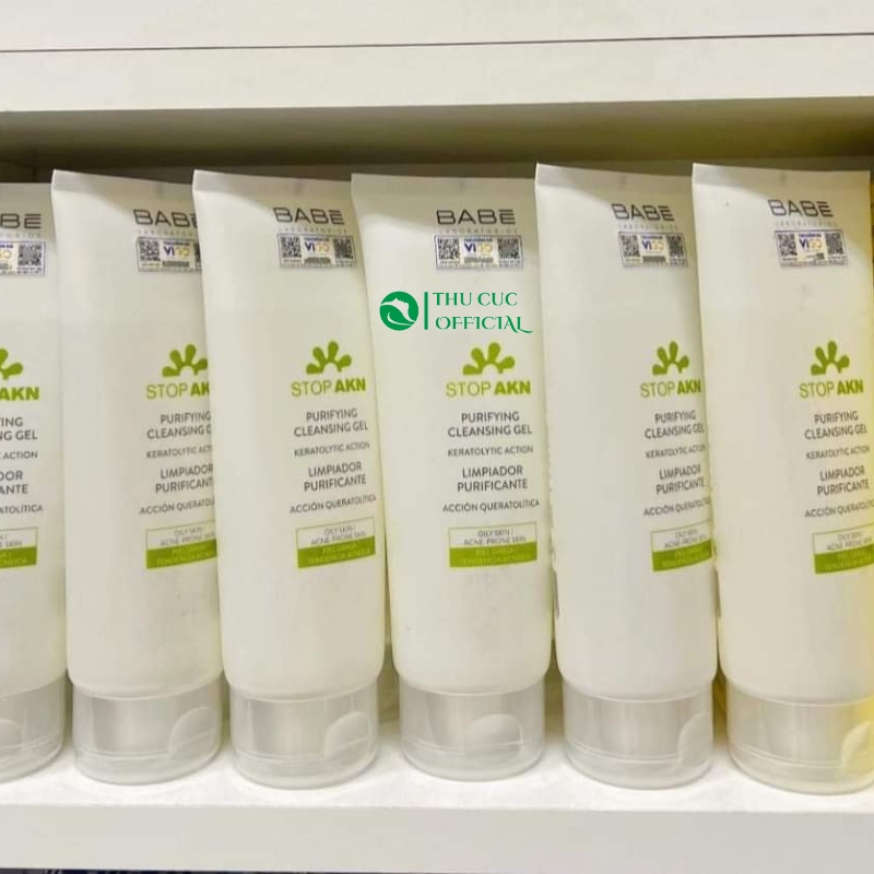 Babe Stop AKN Purifying Cleansing Gel Chính hãng