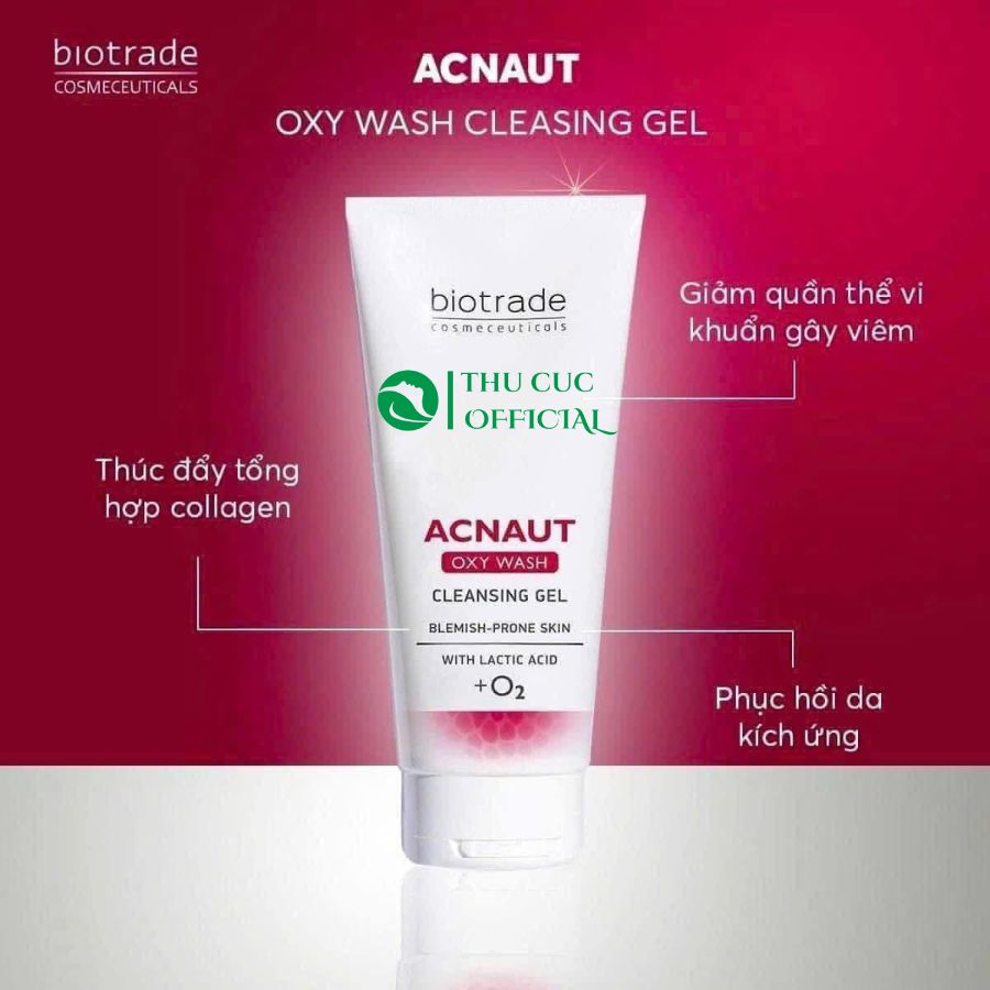 Ưu điểm của sữa rửa mặt da mụn Biotrade