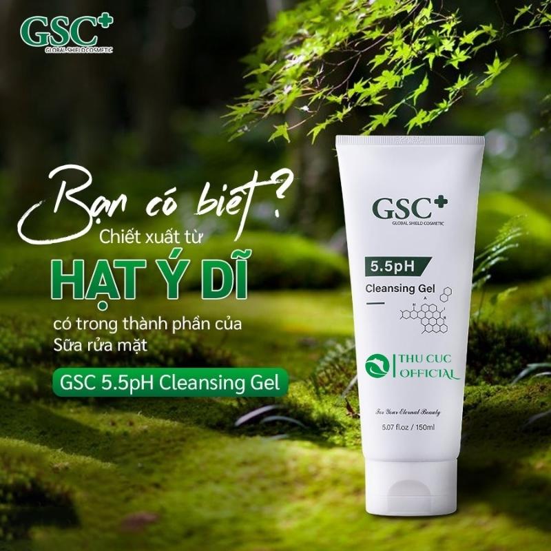 Gel rửa mặt GSC+
