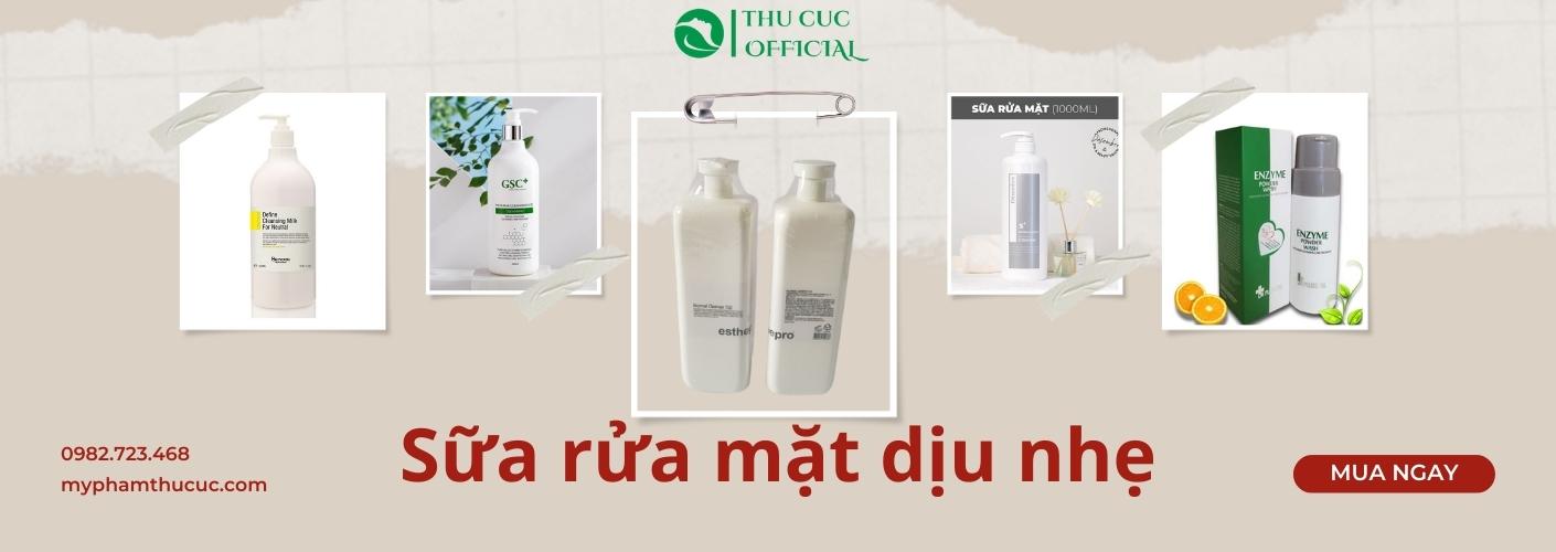 Top Sữa rửa mặt dịu nhẹ