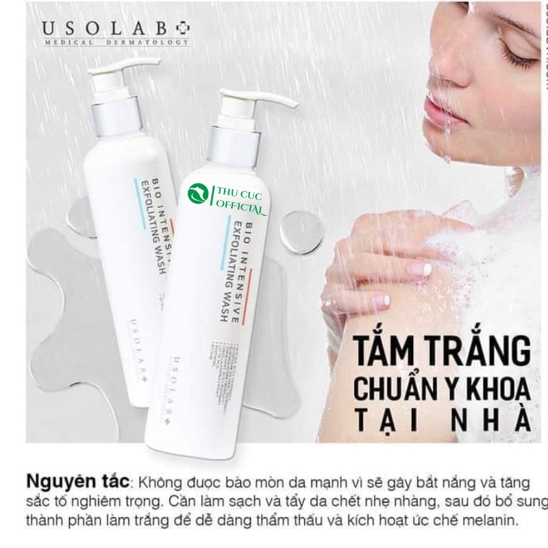 Sữa tắm trắng da Usolab