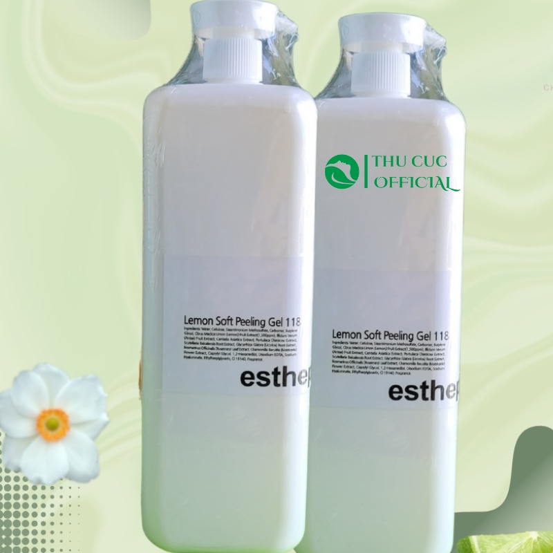 Tẩy da chết Esthemax Lemon Soft Peeling Gel 118