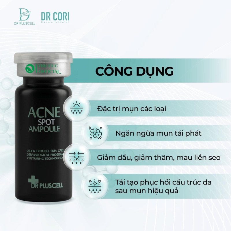 Công dụng của Dr Cori Acne Spot Ampoule
