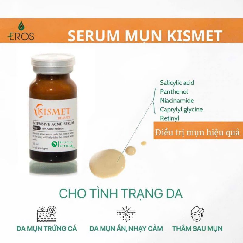 Kismet Intensive Acne Serum giảm mụn