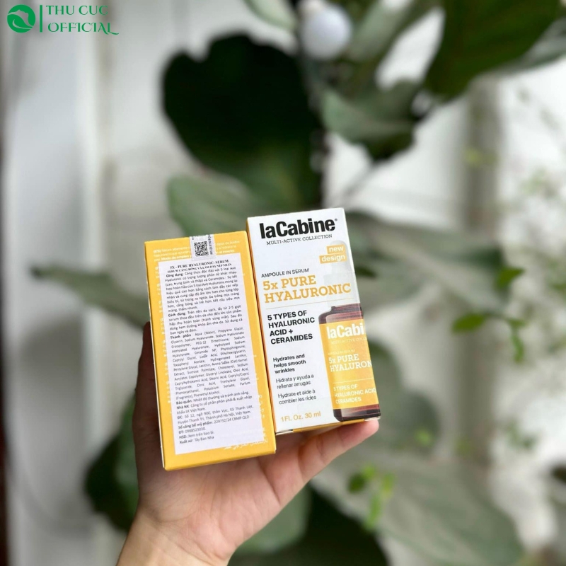 LaCabine 5x Pure Hyaluronic Serum Chính hãng