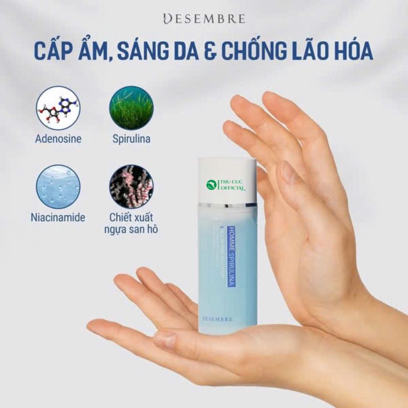 Thành phần trong Desembre Homme All In One Solution