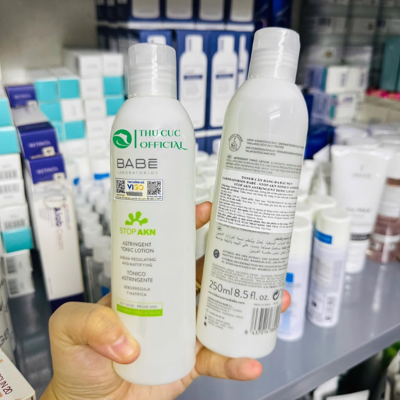 Babe Stop AKN Astringent Tonic Lotion Chính hãng