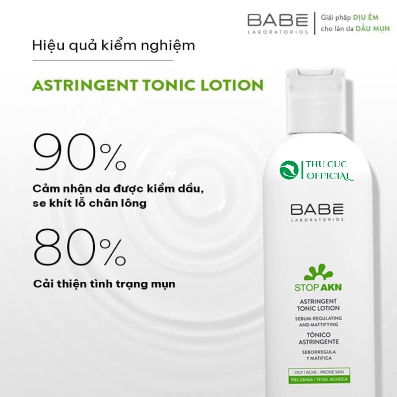 Đánh giá hiệu quả sử dụng toner Babe