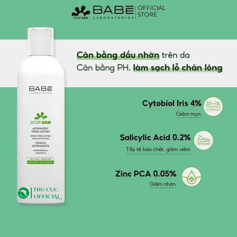 Babe Stop AKN Astringent Tonic Lotion