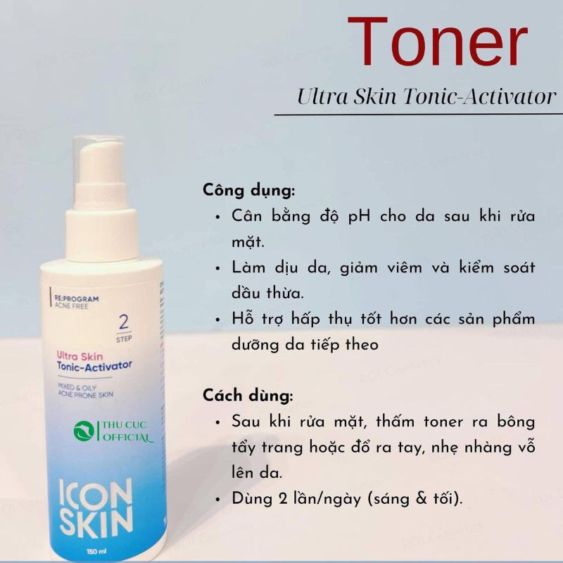 Toner Icon Skin Ultra Skin Tonic-Activator