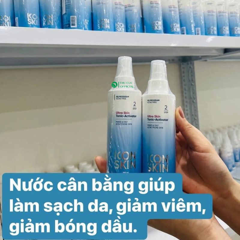 Ưu điểm của nước cân bằng Icon Skin