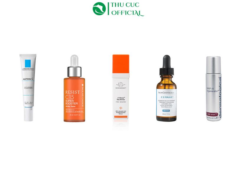 Mỹ phẩm chứa thành phần Vitamin C