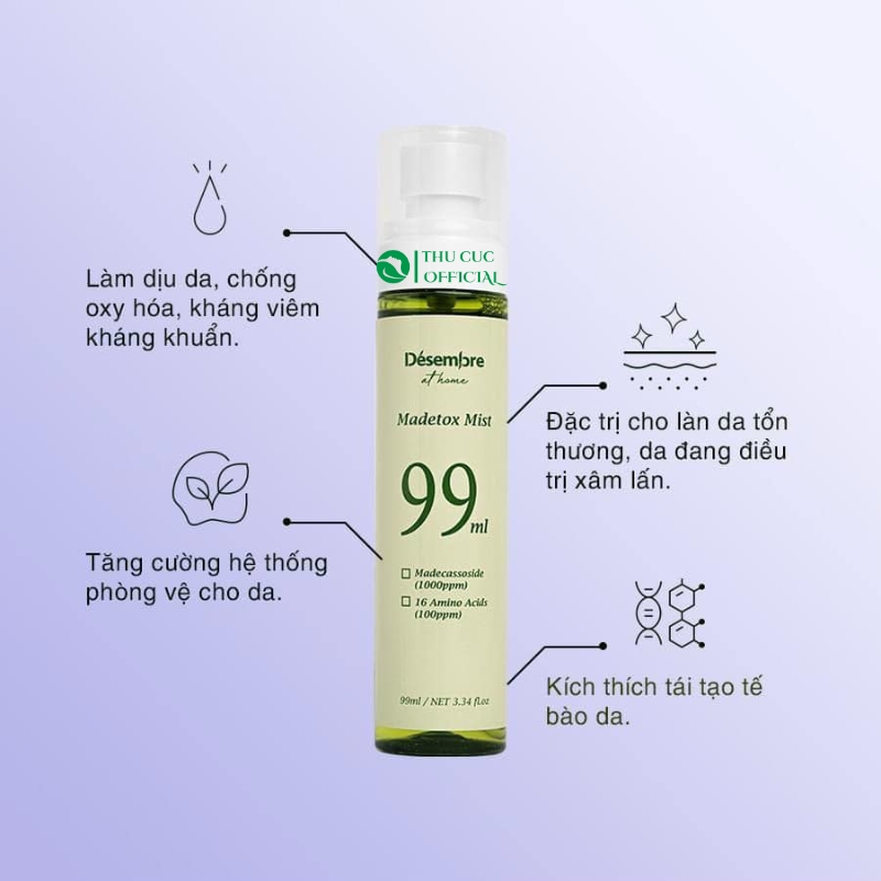 Tại sao nên chọn xịt khoáng Desembre