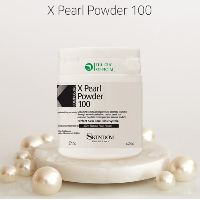 Bột ngọc trai Skindom X pearl Power 100