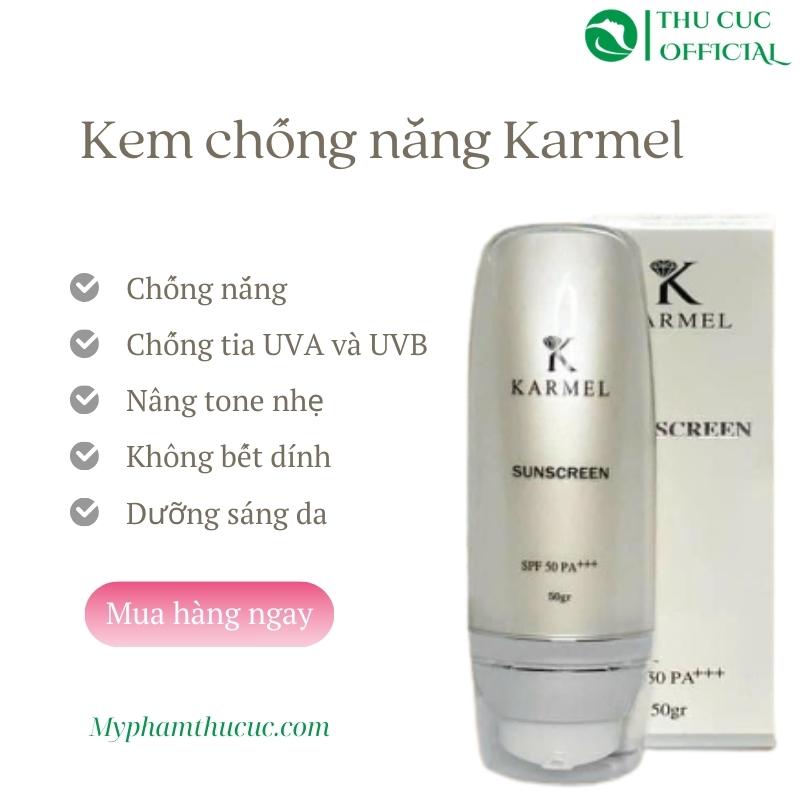 Công dụng của kem chống nắng Kamel