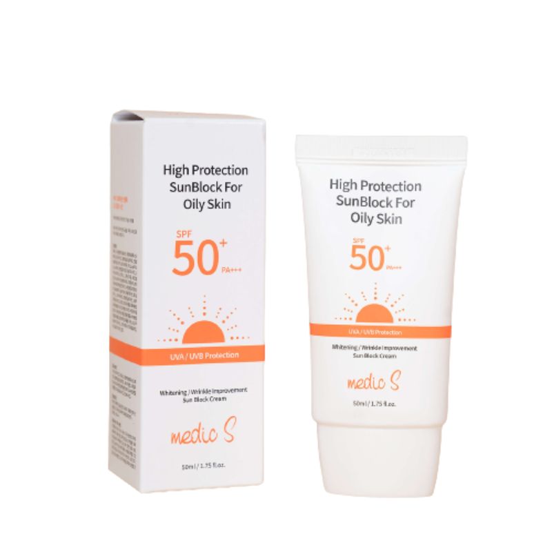Kem chống nắng Medic S cho da dầu