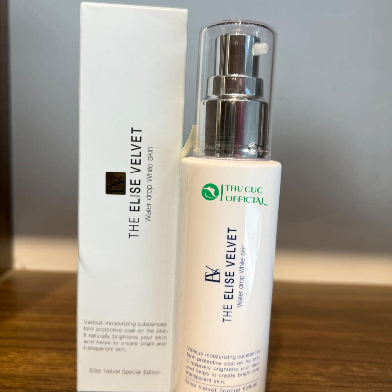 Lindsay The elise velvet Water drop White Skin