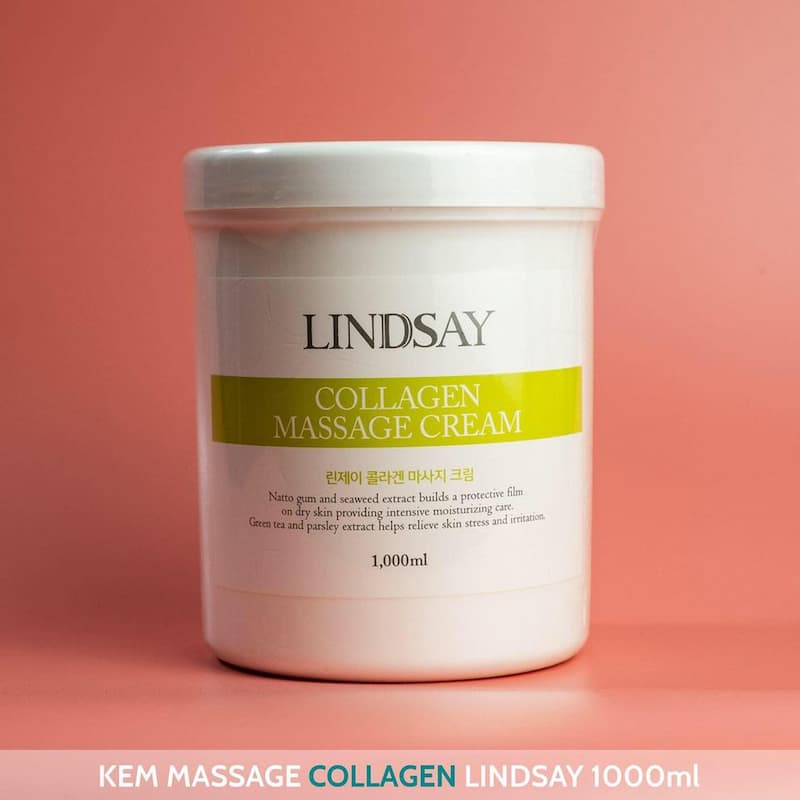 Kem massage collagen Lindsay