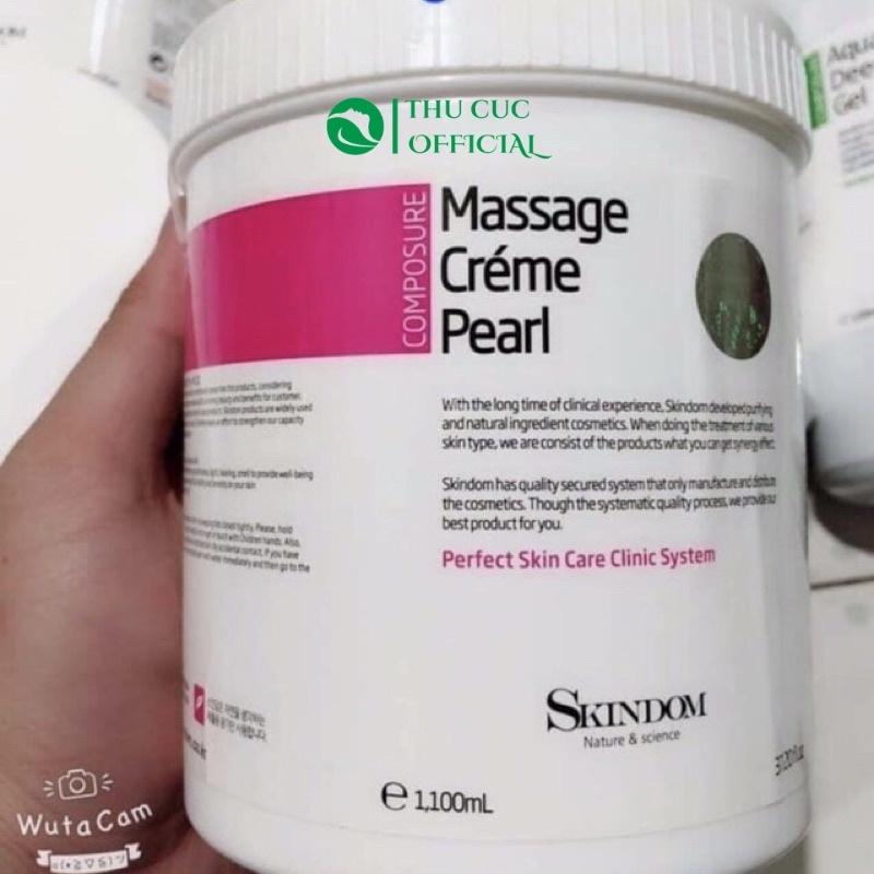 Kme massage mặt ngọc trai Skindom