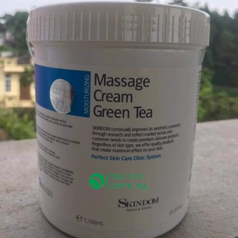Kem massage trà xanh Skindom cho Spa