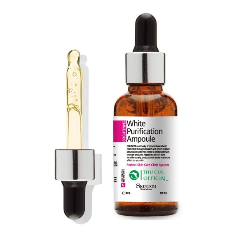 Serum trắng da Skindom White Purification Ampoule