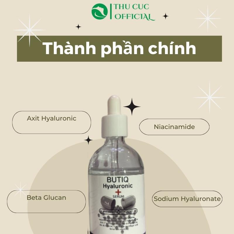 Thành phần chính trong Serum HA ButiQ Lab