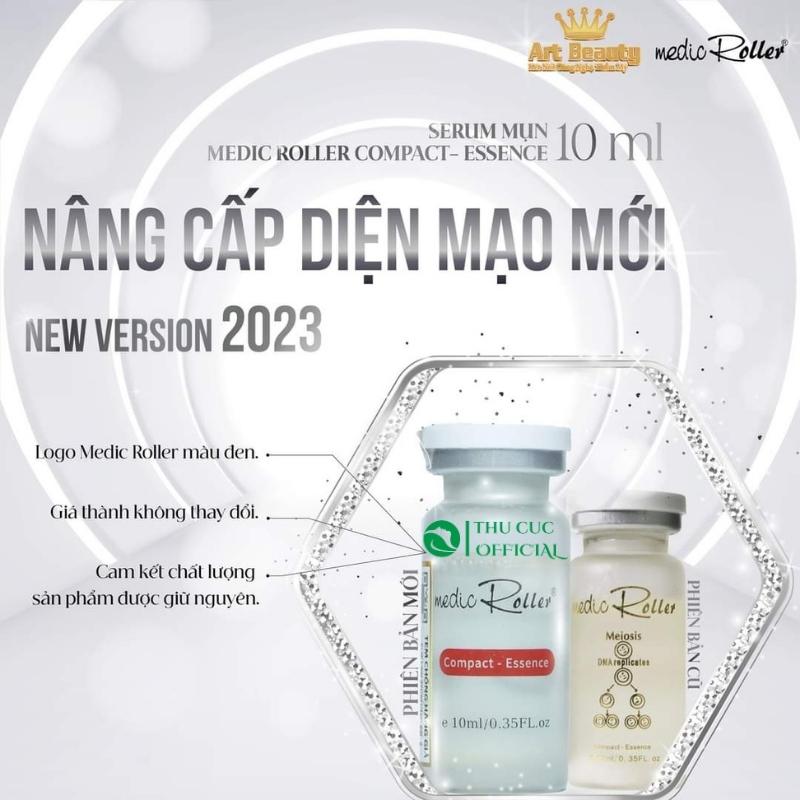 Thông báo thay đổi bao bì Medic Roller