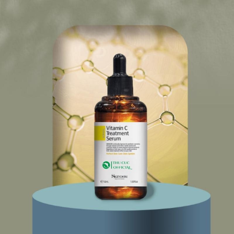 Tinh chất Vitamin C Skindom dưỡng trắng da