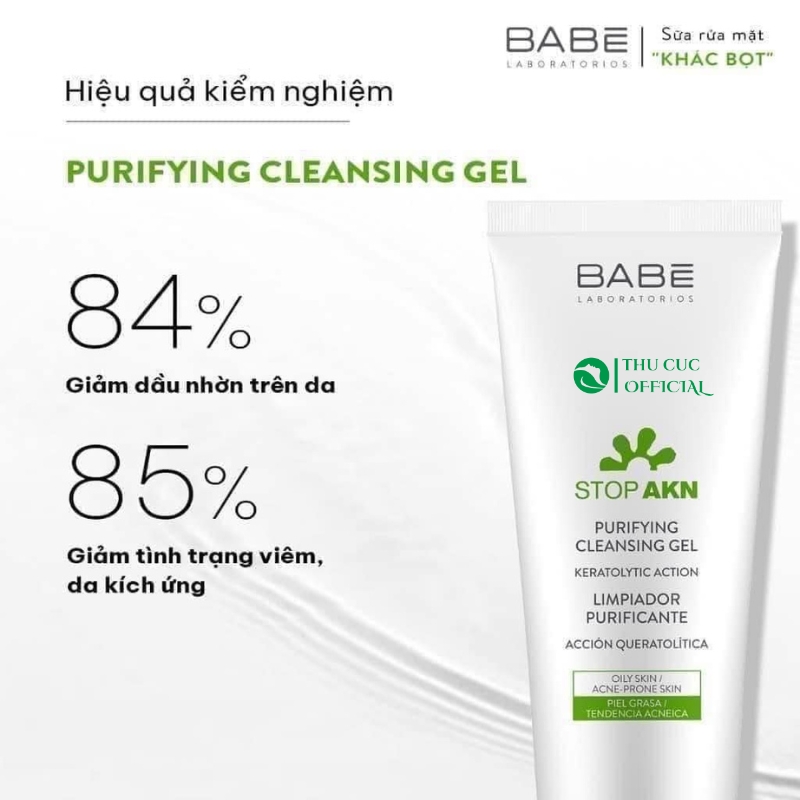 Ưu điểm của sữa rửa mặt Babe