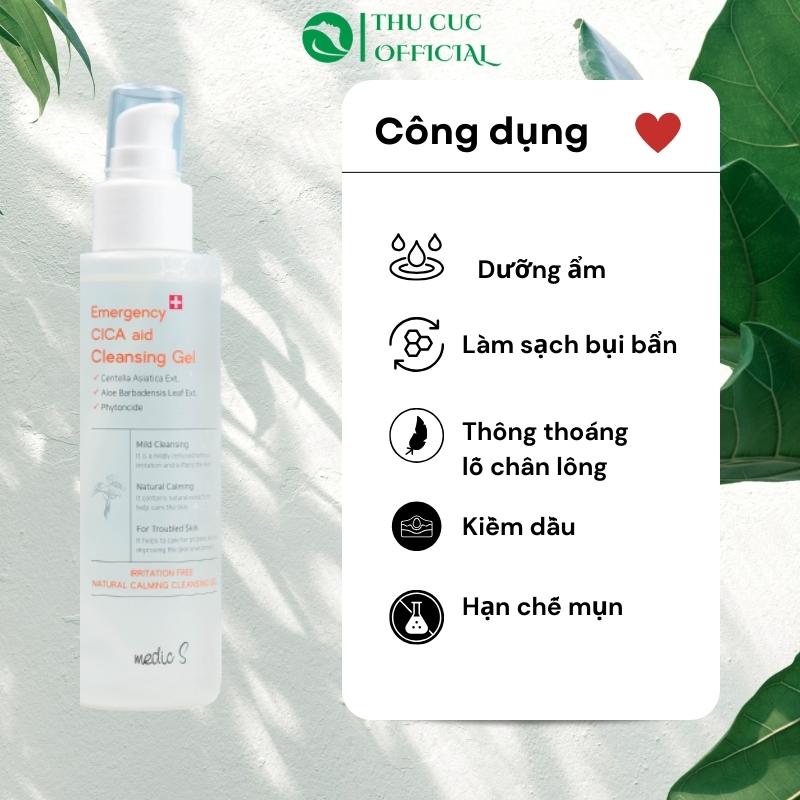 Công dụng của Sữa rửa mặt Medic S