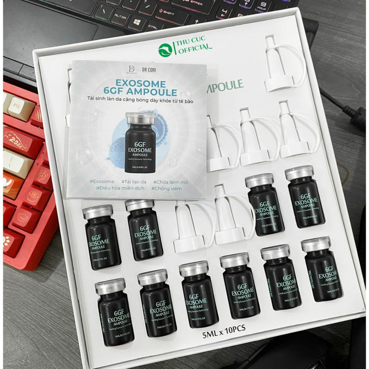 Set Tế bào gốc phục hồi 6GF Exosome