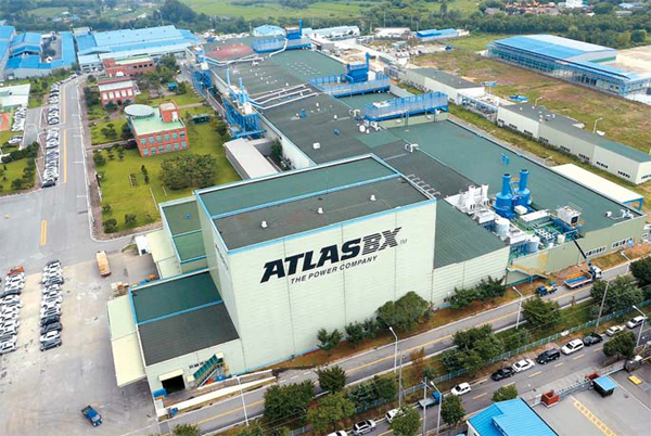 Nhà máy sản xuất ắc quy Atlas tại Hàn Quốc