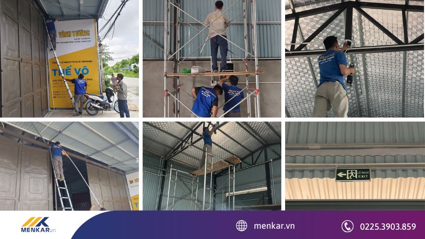 Lắp đặt camera tại Hải Dương