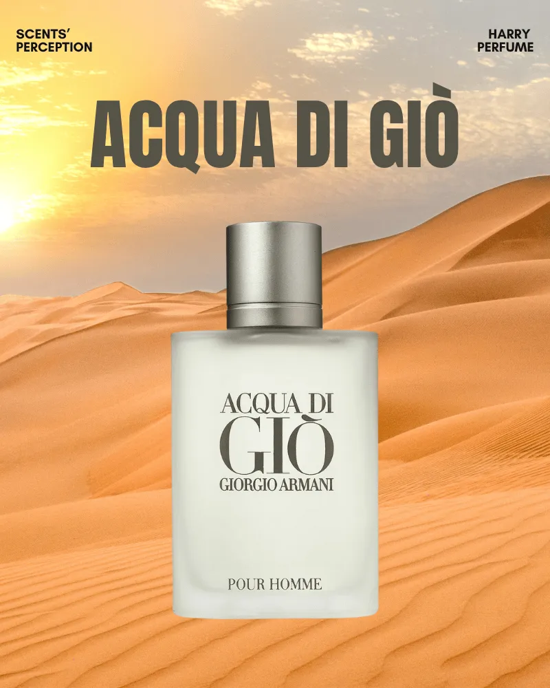 Acqua di Giò – biểu tượng của tự do và tinh thần Địa Trung Hải