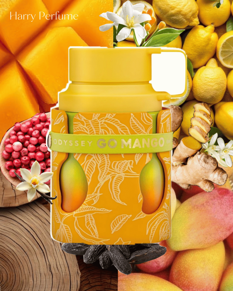 Armaf Odyssey Go Mango lưu hương khoảng 6–8 giờ, tỏa hương vừa phải, hợp dạo phố, du lịch mùa hè.