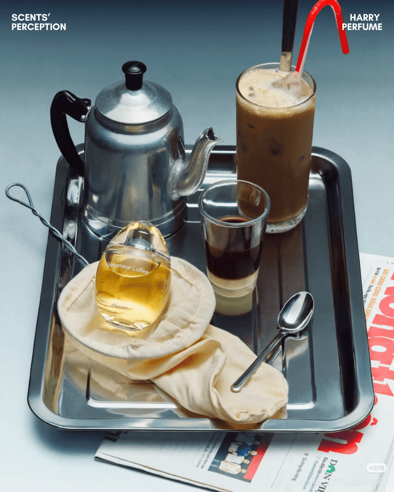 d'Annam Vietnamese Coffee EDP 50ml Fullbox là nước hoa unisex với hương cà phê, gỗ và đậu tonka ấm áp, phù hợp người cá tính 25–45 tuổi