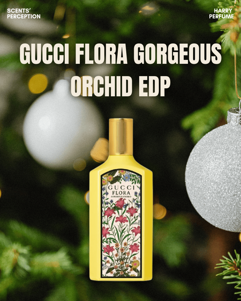 Thiết kế vàng sơn mài rực rỡ như ánh nắng sớm – tinh tế, sang trọng và đậm tinh thần Flora kinh điển của Gucci.