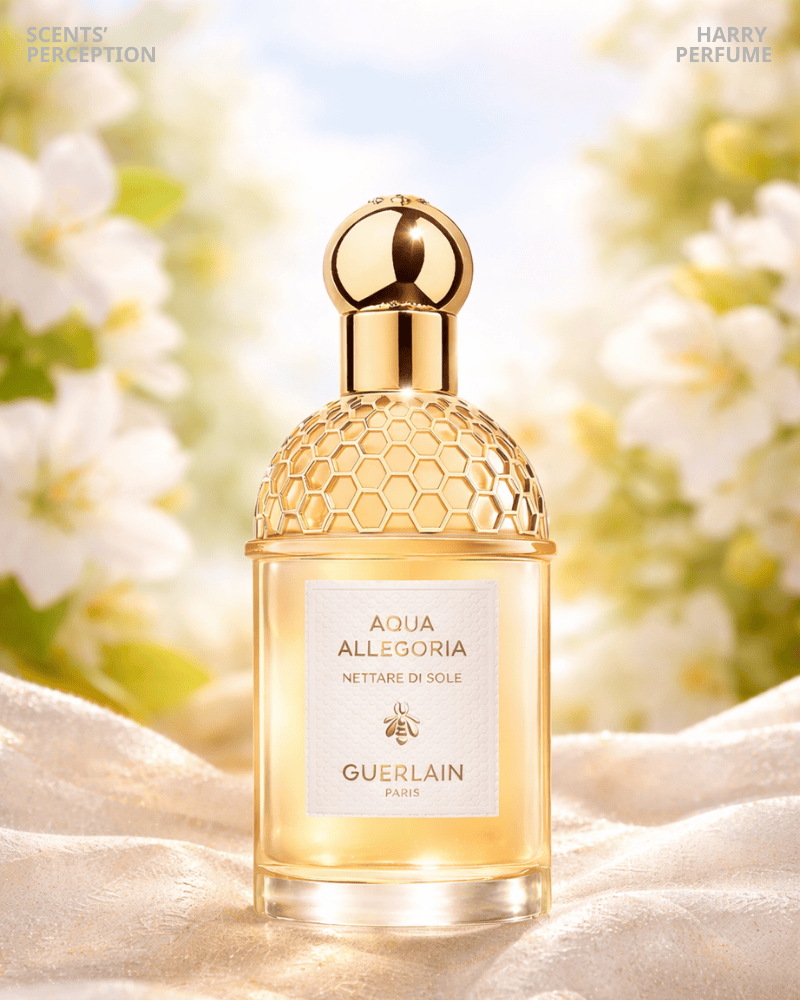 Guerlain Aqua Allegoria Nettare Di Sole EDT là hương citrus hoa mật ong, tươi sáng, nữ tính, ấm áp và tinh tế.