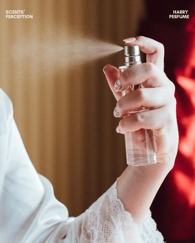 Bạn chỉ cần cảm nhận mùi hương theo từng khoảnh khắc sau khi xịt