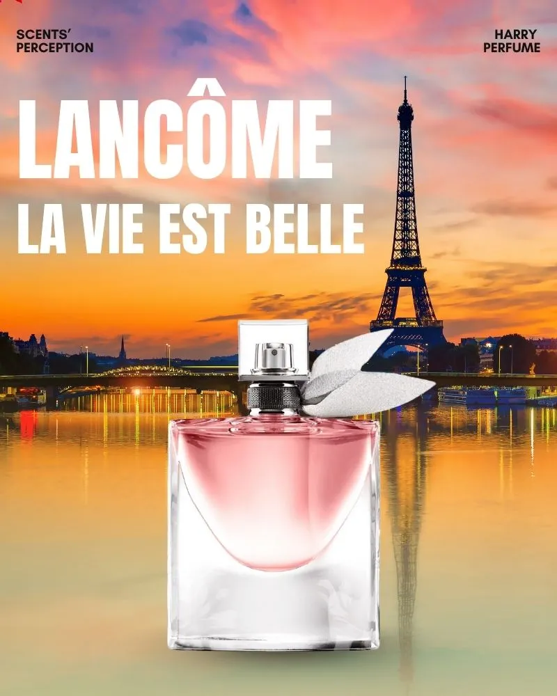Lancôme La Vie Est Belle EDP là bản giao hưởng tinh tế giữa vị ngọt trái cây, hương hoa trắng thuần khiết và lớp nền vani ấm áp như kẹo bơ hạnh phúc