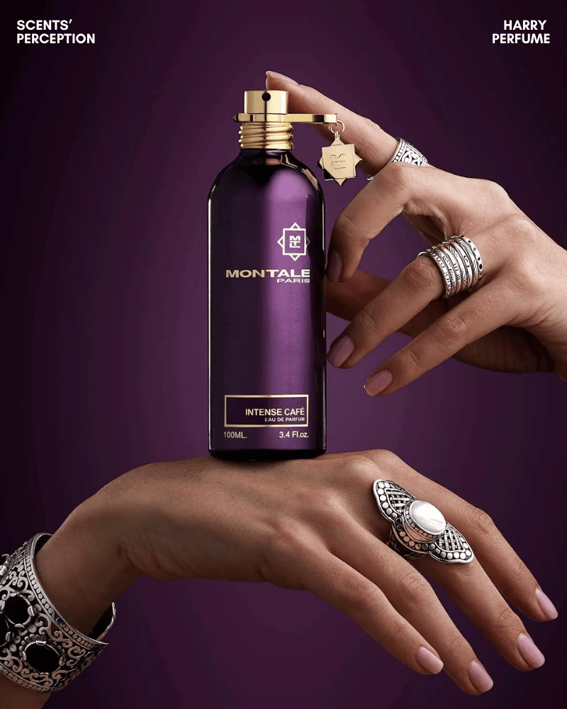 Montale Intense Cafe EDP mở ra cà phê mượt như kem hòa cùng hoa hồng sang gợi cảm, ngọt ấm gourmand, hợp không gian gần và dễ gây nhớ
