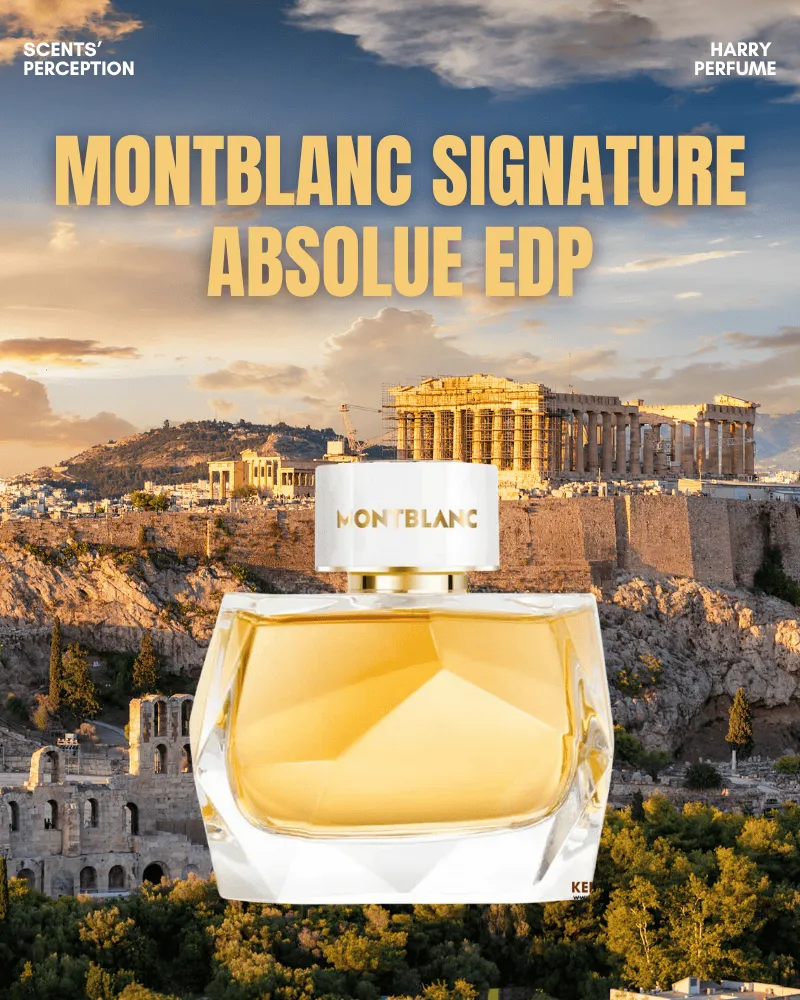 Dòng Montblanc Signature Absolue EDP gợi nên vẻ đẹp thanh lịch đầy nghệ thuật