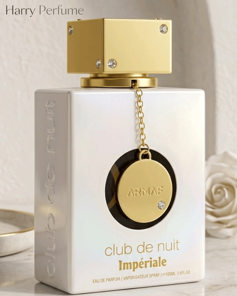 Armaf Club de Nuit White Imperiale kết hợp hoa hồng, trái cây và sắc thái ngọt ấm, nữ tính, nổi bật.