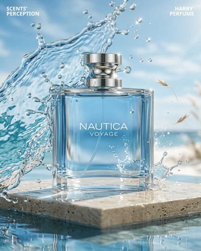 Nautica Voyage với hương táo xanh, lá xanh và hoa sen biển mang lại cảm giác tươi mát, dễ chịu