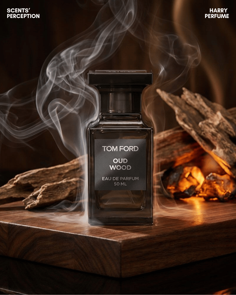 Tom Ford Oud Wood nổi bật oud tối, khô, spicy và smoky, kết hợp amber ấm áp, tạo phong cách sang trọng unisex.