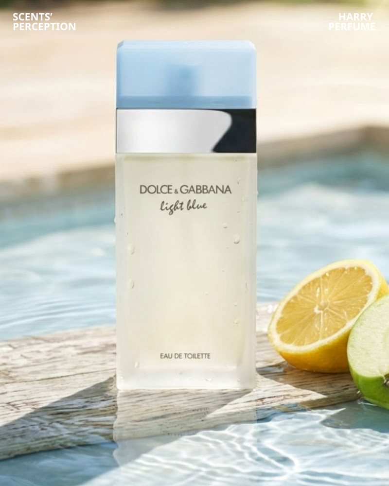 Dolce & Gabbana Light Blue mang hương chanh, táo xanh tươi mát, sạch sẽ, năng động, lý tưởng cho mùa hè.