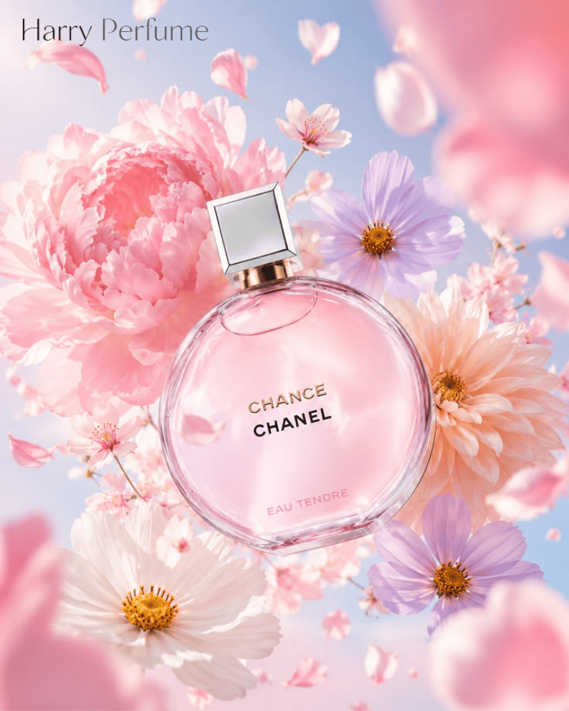 Chanel Chance Eau Tendre mang hương trái cây và hoa tươi sáng, phù hợp tặng mẹ trẻ trung, năng động.