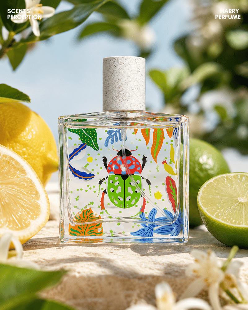 Chai trong suốt với họa tiết phóng khoáng, dung tích 50ml mang vẻ hiện đại, tiện dụng và nổi bật.